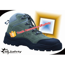 SRSAFETY 2015 nuevo estilo de alta calidad de piel de gamuza zapatos de acero de seguridad de proveedores de China